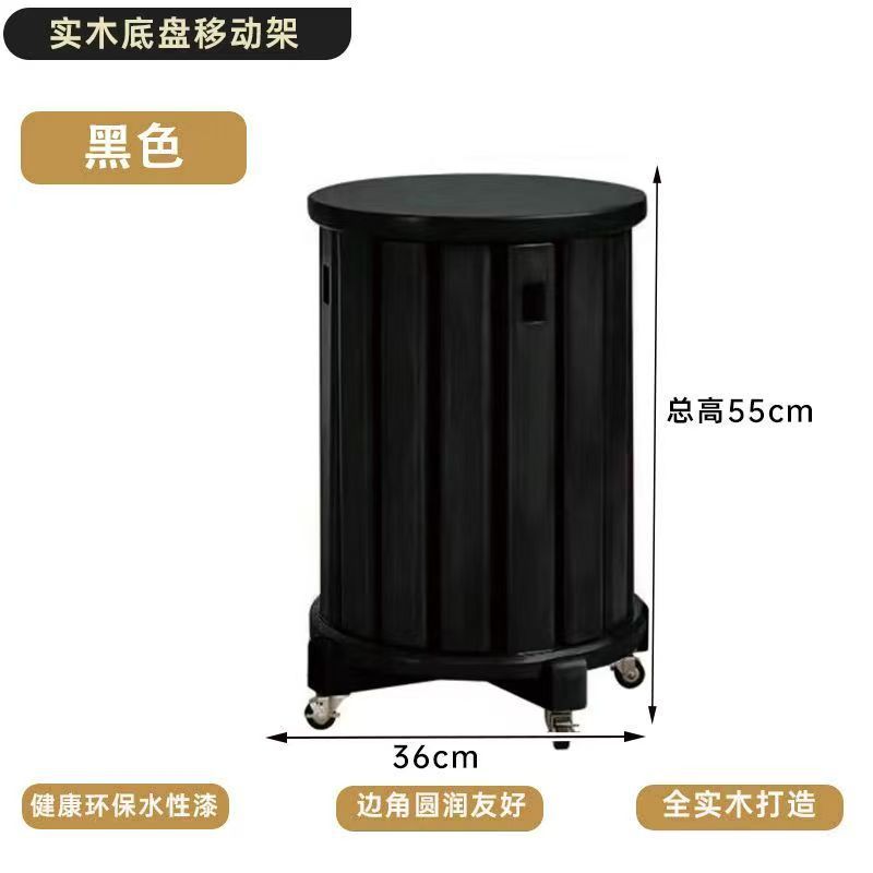 Coffee table stool solid wood dining table stool dining chair sofa for home living room small stool stackable foldable stool four-in-one stool