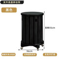 Black [chair*4 movable shelf]