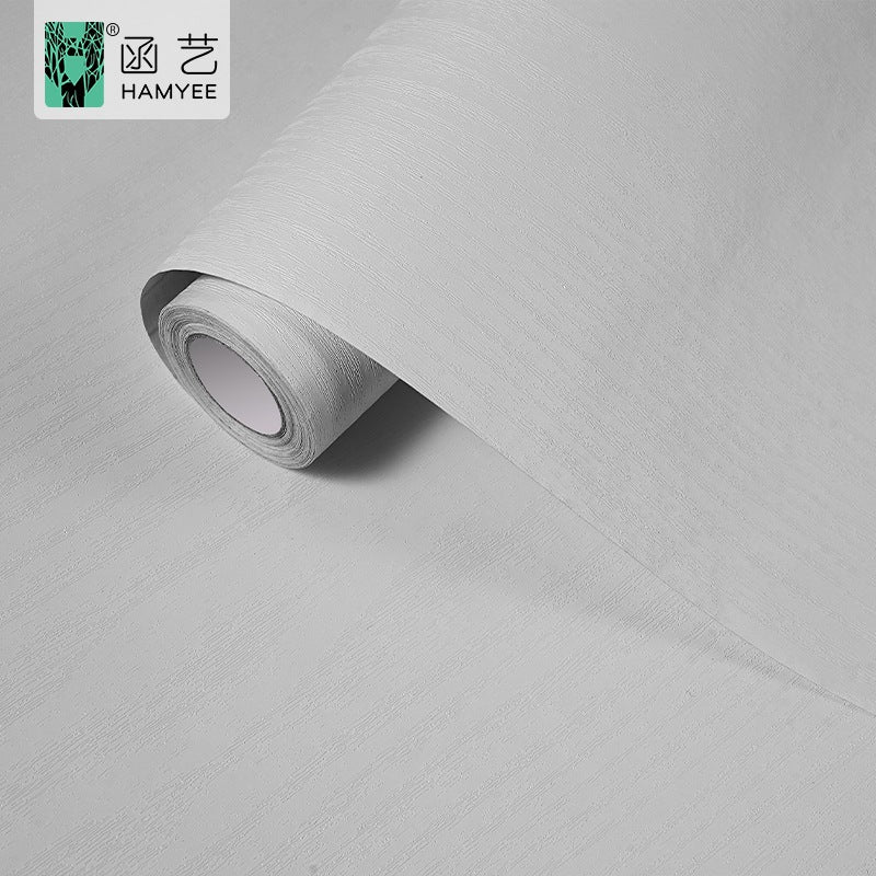 Cross-border exclusive wallpaper self-adhesive waterproof imitation wood grain pvc cabinet tables and chairs seamless furniture transformation sticker instant sticker