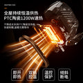 Desktop heater, mini instant heat warmer, electric heater for student dorms, office, and bedroom