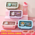 Microwaveable lunch box with lid - perfect for office workers, keeps food fresh, airtight plastic bento box