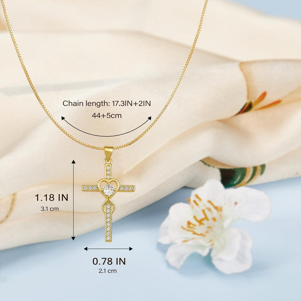 new product casualfashion925 sterling silver zircon cross pendant fashion styleaccessible luxuryeleganteasiest for match necklace