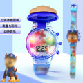 Blue*ah*qi [3d cartoon doll + flip to see time + colorful lights and music]
