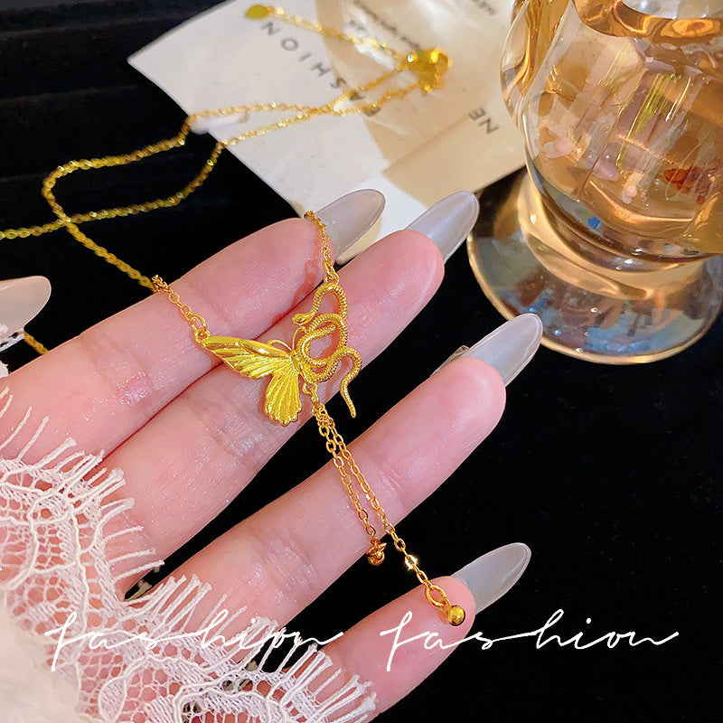 Necklace women's long new chinoiserie zen buddha pendant retro ethnic style decoration bohemia accessories sweater chain