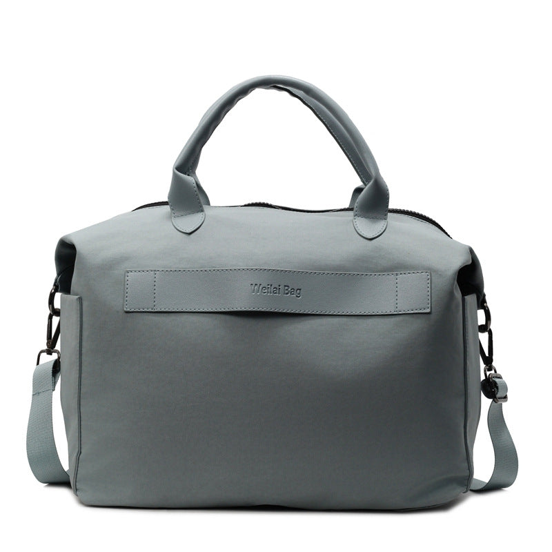 One-shoulder crossbody travel bag Women's large-capacity yoga fitness bag Men's dry and wet separation Lightweight portable short-distance duffel bag