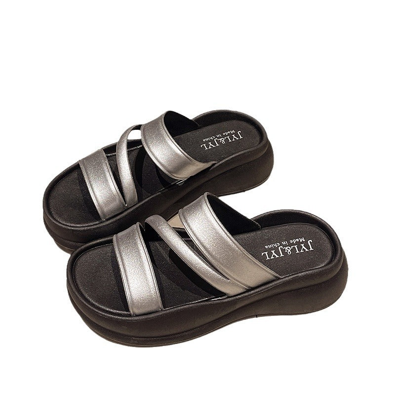 Stunning platform wedge sandals for women - summer 2024 new arrivals - perfect for outings, dresses, casual wear, beach, and poolside