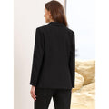 Amazon fashioncasual suit outwear women's  spring new arrivallong sleeves single breasted work suit