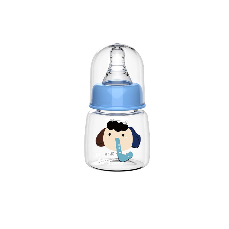 English boxed, baby bottle baby with handle bottle baby standard caliber bottle anti-flatulence bottle