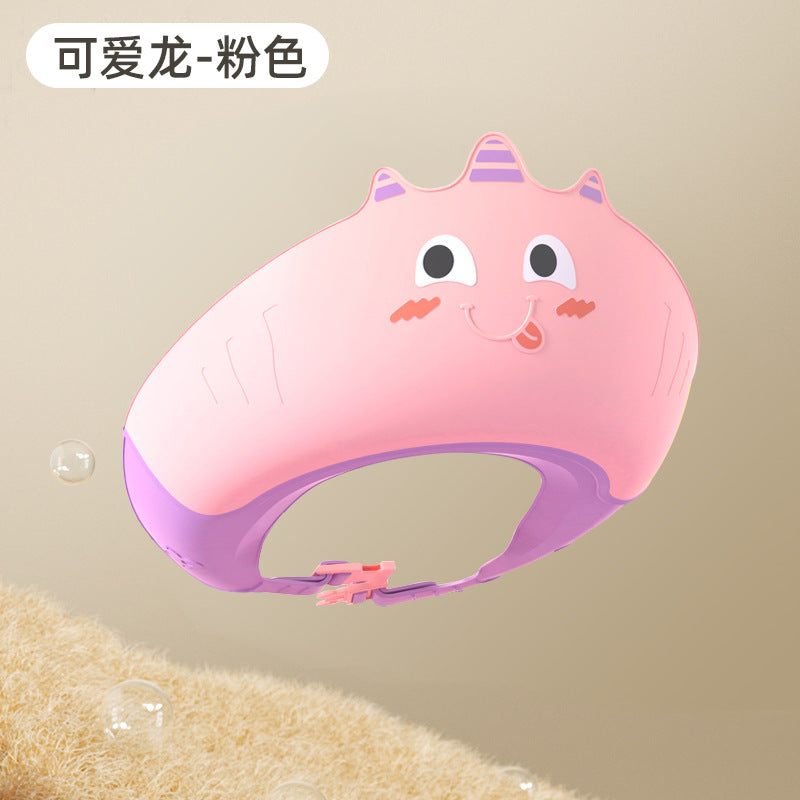 Kids' shampoo cap, baby waterproof bath visor, adjustable newborn infant hair washing cap, baby hair washing gadget