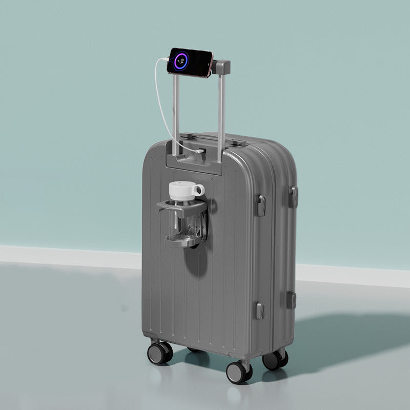 New 26-inch child and mother suitcase, men's and women's universal wheel trolley case, strong and durable password case, 20-inch suitcase