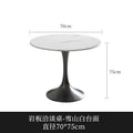 Tulip round table black 70*75