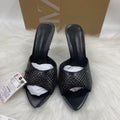 Za's 2025 new women's shoes: low-heeled, elegant, socialite-style pumps with closed toe, low-cut design, and ankle strap