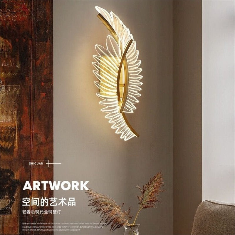 Wall lamp bedroom modern casual living room tv background wall aisle corridor lamp creative bedroom room bedside lamp