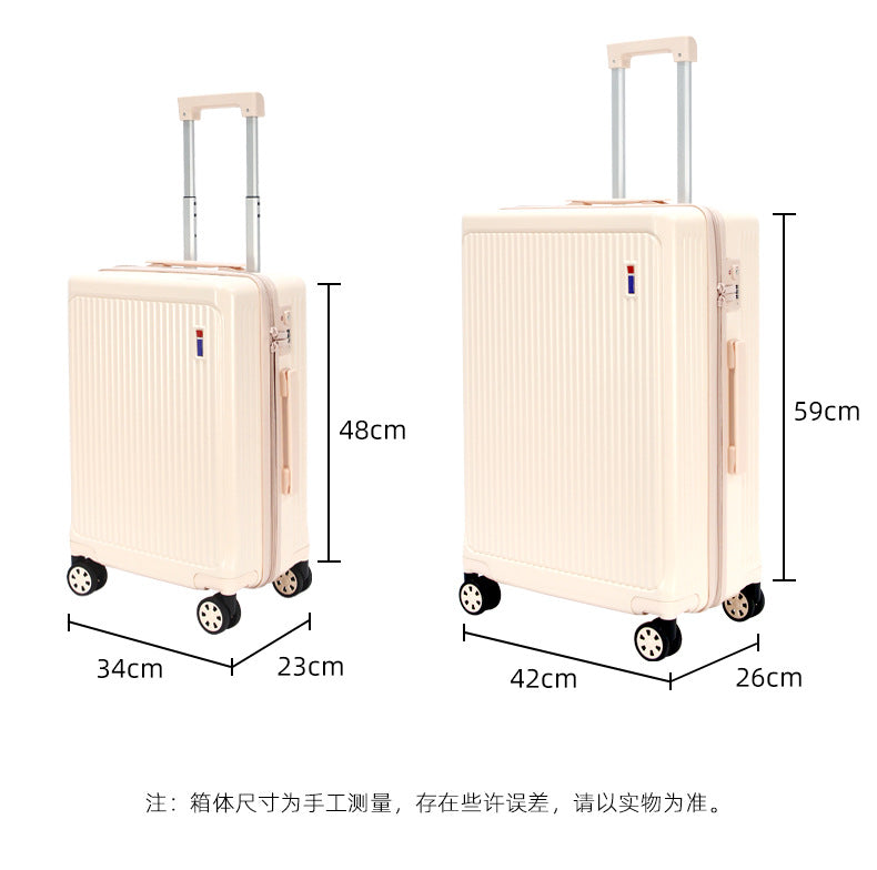 Manufacturer wholesale universal wheel suitcase 20-inch suitcase student trolley case men's and women's password case boarding case direct sales