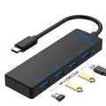 hot-selling manufacturer in stocktype-c hub3.0 one-to-four computer hub usb splitter multi-interface