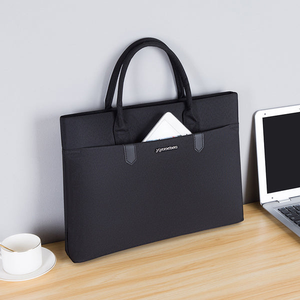 Yiyun Morning Briefcase Printing Men's Bag Document Bag Business Men's Handheld Briefcase Business Meeting Bag Customization