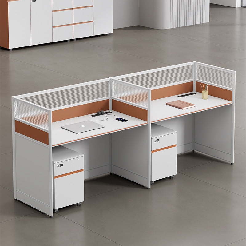 Saint li staff screen desk and chair combination computer table modern casual partition booth workstation table
