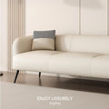 Fully assembled technical fabric sofa small apartment scandinavian double two or three people living room rental apartment popular style simple