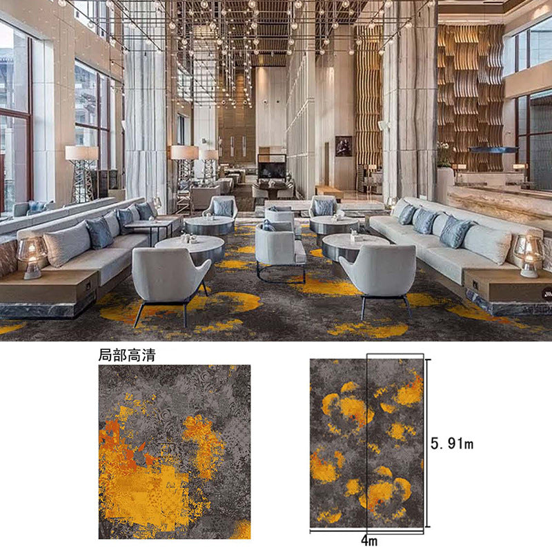 New arrival carpet seahorse 1200g star hotel banquet restaurant restaurant club thickened fireproof large area commercial