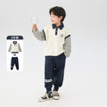 Boys' spring/autumn outfit set -  spring new arrival - baby boy sports polo set - stylish boy's clothing