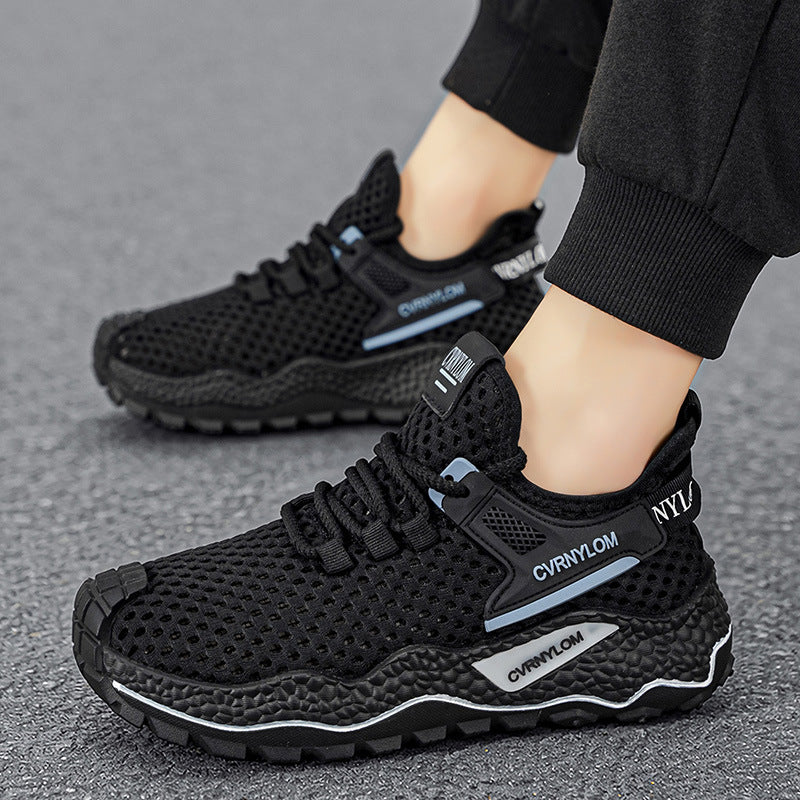 Men's 2026 summer lightweight breathable mesh shoes - men's outdoor sports shoes, soft sole, lightweight running & casual shoes