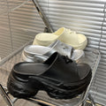 Trending chunky platform slides for women - new summer 2025 collection: perfect for outdoor wear, summer lounging, and students looking for a height boost