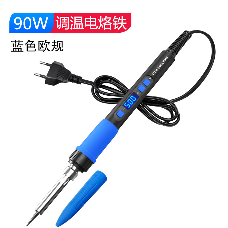 90W electric soldering iron household small repair welding solder gun chrome iron professional grade electric soldering pen soldering lorie artifact