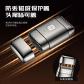 popular mini shaver reciprocating floating three-blade alloy shell waterproof razor spot wholesale