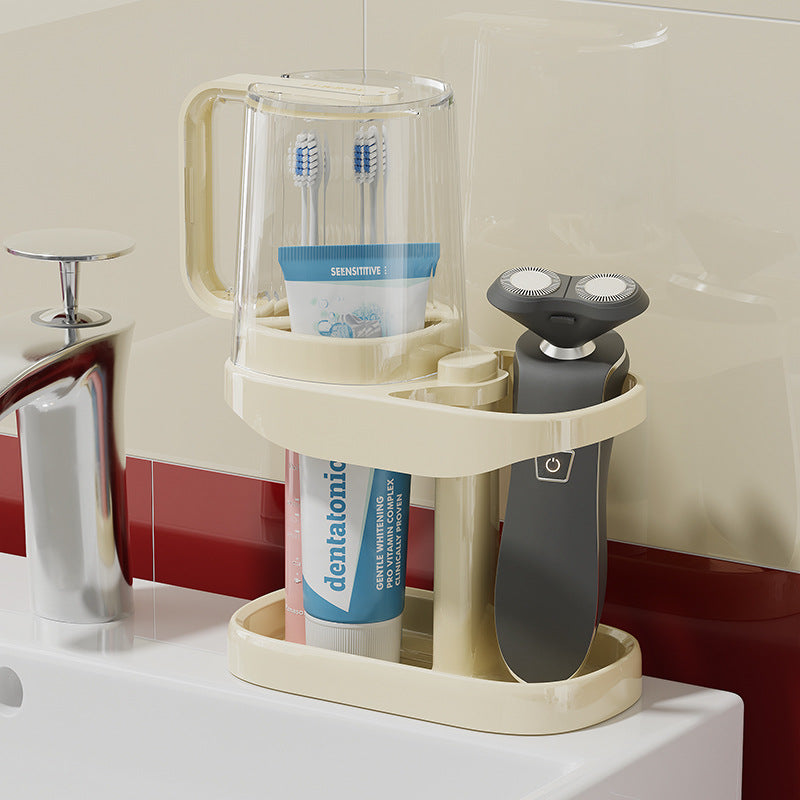 Mouthwash cup, toothbrush cup, storage box, wash cup, wall-mounted electric toothbrush cup, toothbrush cup, student dormitory suit supplies