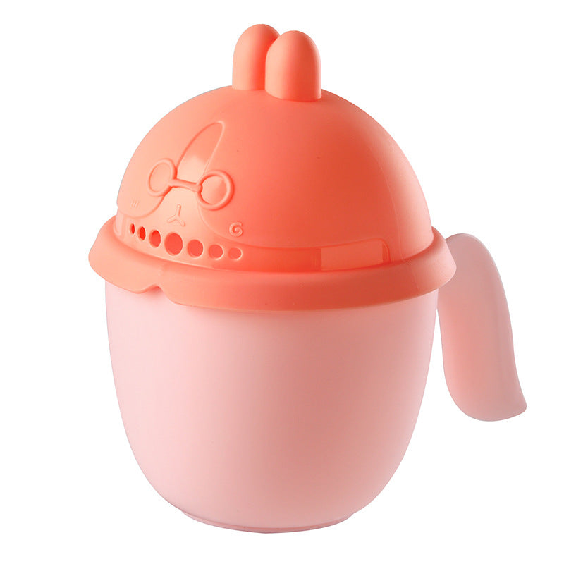 Baby bath water ladle spoon, infant shampoo cup, shower head, children's water scoop, plastic household small toy, bathing supplies