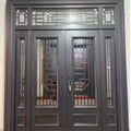 Factory direct zinc alloy glass splice door - stylish, bright, ideal for villas and country homes