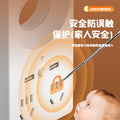 Smart voice-activated night light - soft light, energy-saving, eye-caring bedside lamp for baby feeding, bedroom, and nighttime use - sleep journal notepad