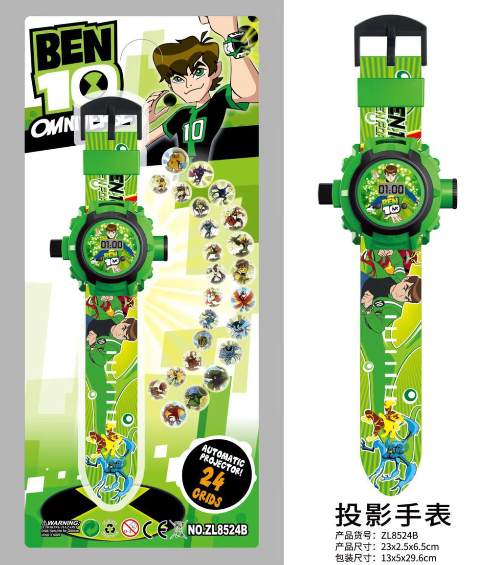Kids' cartoon electronic watch - educational projection, time-telling toy watch - direct from the source manufacturer, dropshipping available