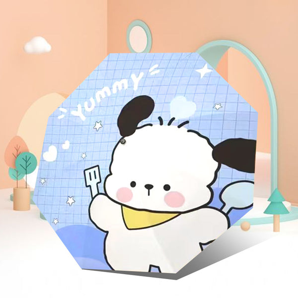 Cartoon digital printing sun umbrella sunscreen UV protection parasol manufacturers wholesale printing LOGO rain and shine
