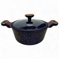 Uakeen hot-selling export pot suitkitchenwar5-piece set 5pcs medical stone double-layer bottom pot