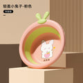 Round light bunny-pink