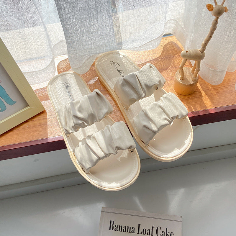 【dropshipping】women's summer fashion flat sandals & slippers - outdoor wear, indoor use, super soft, versatile, non-slip beach shoes