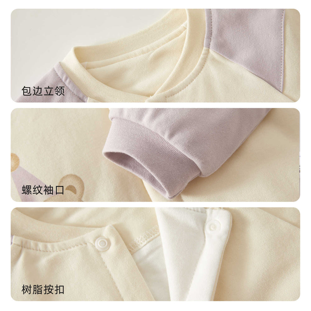 Babibele baby clothes - quilted outerwear for autumn/winter, lightweight cotton top, newborn warm long-sleeve baseball jacket