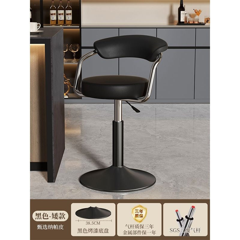 Bar stoolaccessible luxury high stool adjustablerotate bar stool cashier chair for home bar chair commercial island chair