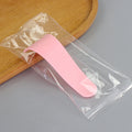 Beauty hair removal scraper plastic pp scraper scraper shaving board to remove armpit hair s curved curved rod spoon individually packaged