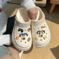 New arrival crocs women's ins trendy outwear 2023summereasiest for match heighteningplatform shoes toe beach sandals cartoon