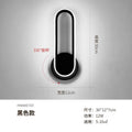 Minimalist nordic wall lamp - bedroom bedside, living room accent wall, hallway, entryway led rotatable hotel wall sconce