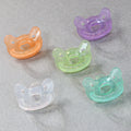 Baby silicone pacifier newborn super soft sleep type super soft imitation breast milk liquid silicone teether anti-colic
