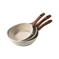 Personalizedoem imitation pressure small white pot medical stone non-stick pot for homeflats cooking pot induction cooker neutral cooking pot