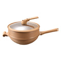 Household clay pot non-stick pot micro-pressure cooking pot health non-stick frying pan die-cast pot kitchen cooking pot wholesale
