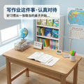 Solid wood desk with drawer - minimalist office study table for students, home use, writing desk, computer desk for middle and high school students' bedrooms