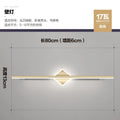 Bathroom toilet mirror front lamp modern light luxury dressing table fill light long style decorative wall lamp