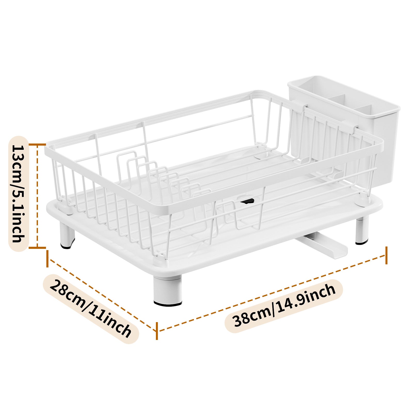 Processing Custom Single Layer Bowl Rack Kitchen Dish Storage Rack Drain Basket Sink Dishwasher Dish Rack Shelf