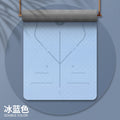 Tpe yoga mat manufacturer - silent pose lines, dance mat, professional anti-slip fitness mat for men - extra wide, extra thick, shock absorbing