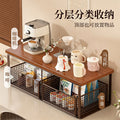 Desktop storage rack cup holder cup storage handy gadget drawer dining table side counter snack multi-layer tea bag tea cup